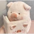 Chubby piggy plush doll