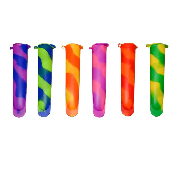 BPA free FDA approved silicone ice popsicle container
