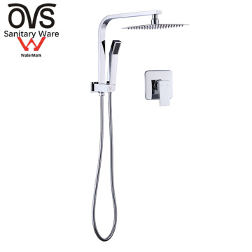 OVS Watermark 304 Stainless Steel Rain Shower Head and Bathroom Mixer Combo Set