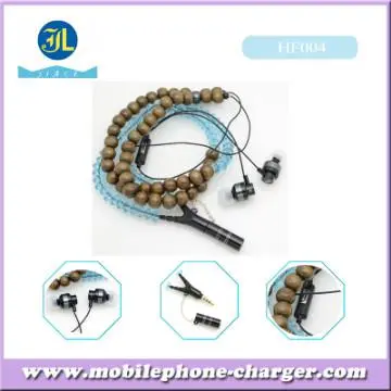 Metal earphone with transparent cover
