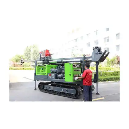 Deep hole drilling capability mining machinery