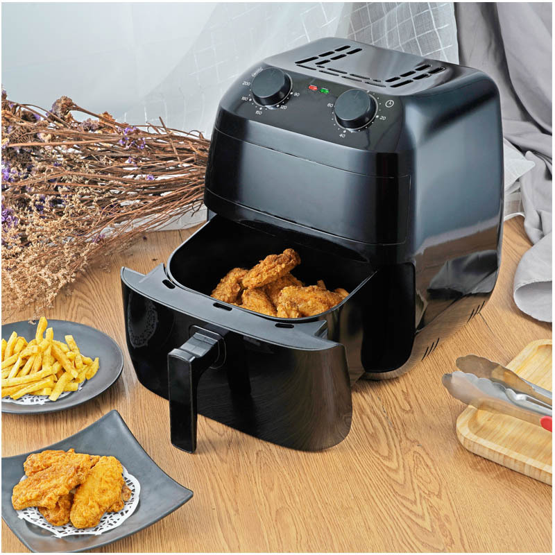Low fat kitchen household appliances 3.5L oil free with window air fryers oven