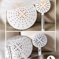 6 spray setting handheld shower head with 3 ways high pressure shower head combo