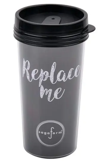 Plastic seal travel bottle