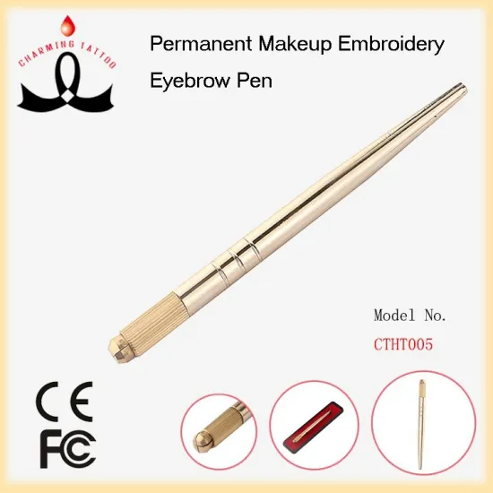 Factory Supply Permanent Makeup Microblading Manual Pen for Hairstroke Eyebrow
