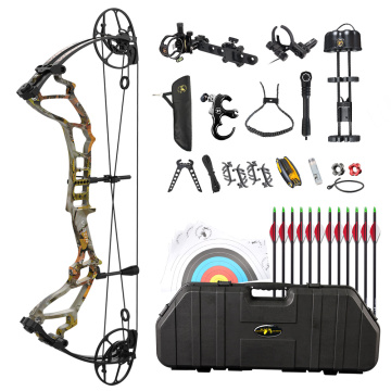 Topoint Archery Hunting Bow Bow: แพ็คเกจสุดหรูพร้อม CNC Milling Riser, USA Gordon Composites Limbs และ OEM/ODM BCY String