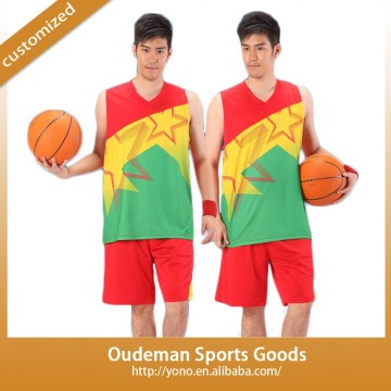 Latest Red Youth Dry Fit Blank Sublimation Basketball Jersey Uniform Set Custom Logo Design 2017 Cheap wholesale