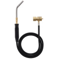 Dual-Tip Flame Tube Self-ignition Mapp Gas Welding hand Torch With valve and 1.5M hose HVAC