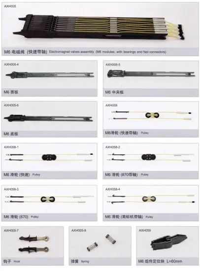 M6 Modules Electromagnet Valves Assembly