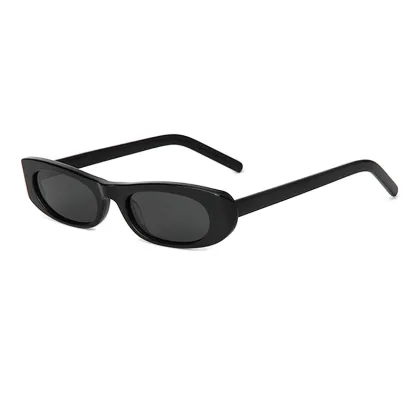 Low MOQ Y2K Transparent Frame Acetate Sunglasses