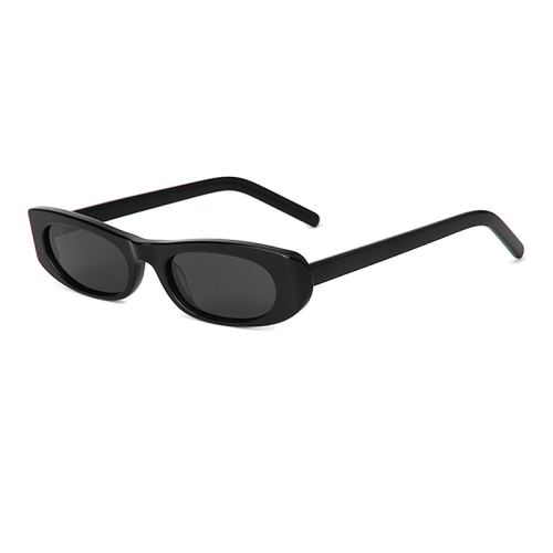 Low MOQ Y2K Transparent Frame Acetate Sunglasses