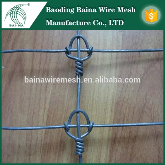 alibaba china wholesale bulk Knot hot dip galvanized field fence for sheep/farm fence price/cattle fence