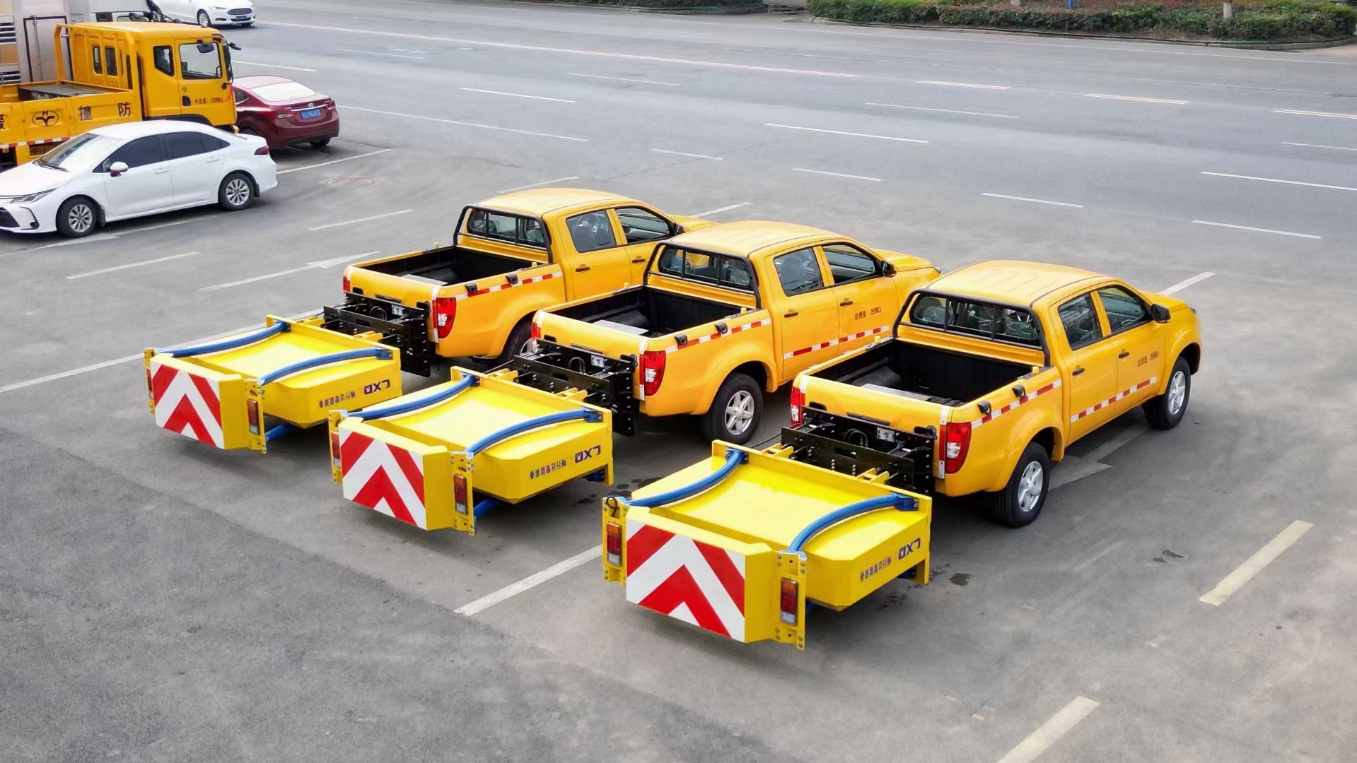 ISUZU road emergency rescue Anti-Collision Buffer Pickup car