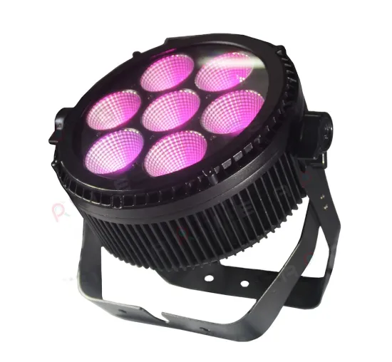 High Brightness Razor 7*25W RGBWA 5in1 Outdoor PAR Light IP65 Waterproof Stage Lighting - China Factory
