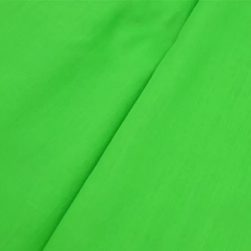 Polyester Cotton Green Fabric