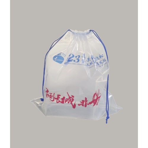 맞춤형 프로스트 드로 스트링 선물 포장 가방