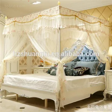2015 China supplier 100% polyester WHO approved treated mosquito net for double bed