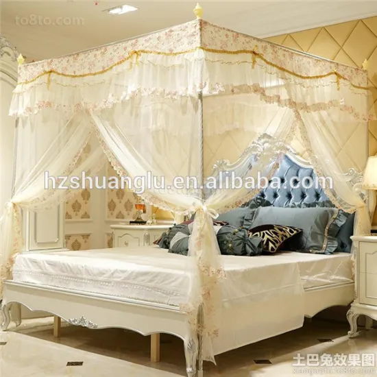 2015 China supplier 100% polyester WHO approved treated mosquito net for double bed