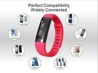 Black / Red / Blue / Orange TPU Smart Wristband Bracelet 0.
