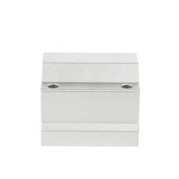 CNC Machine Tools Aluminum Slider Linear Rolling Bearing Seat SCS25UU