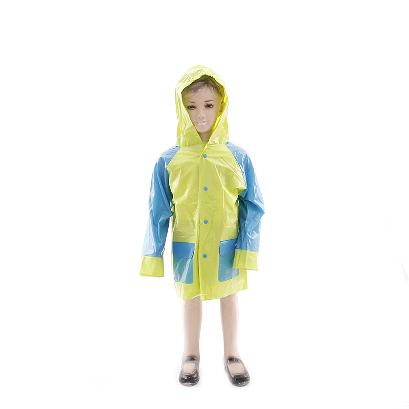 تصميم الأزياء البلاستيكية الطفل المعطف بالجملة