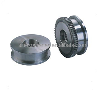 High Quality Cast Iron Crane Wheel Set for End Beam Carriage