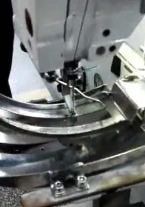 shoe back heal sewing machine