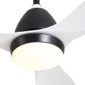 Ventilateur de plafond design couleur noir et blanc