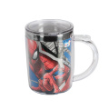 Metal Inner Plastic Outer Insert Paper Insulated Mug