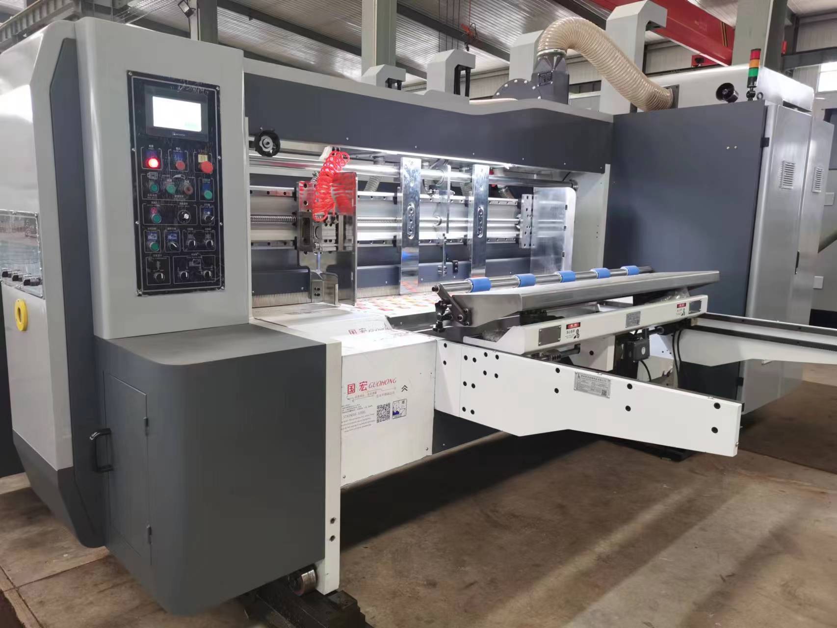 high speed flexo printer die cut machine