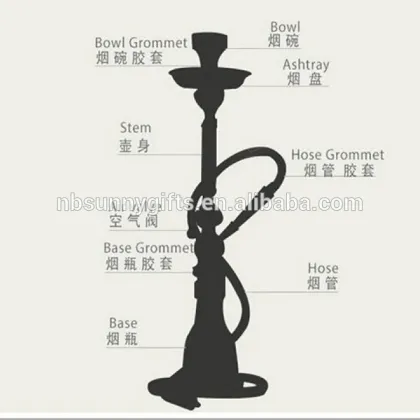 High quality hookah shisha medusa hookah Amy deluxe hookahs