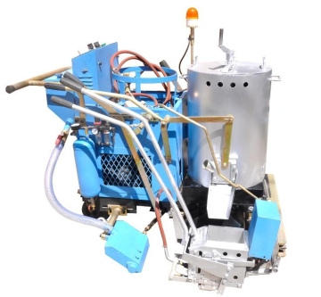 Concave & Convex Lines Thermoplastic Road Marking Machine