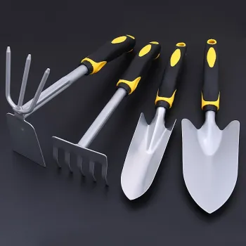 Durable Customized 4-Piece Heavy-Duty Garden Tool Kit