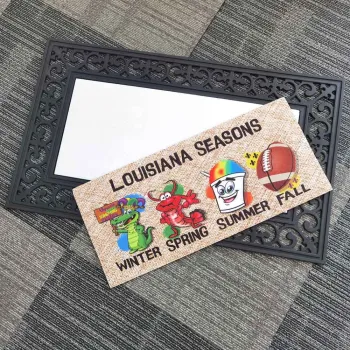 Outdoor Sublimation Blank Polyester Welcome Mats: Your Guide to Customized Entryway Solutions