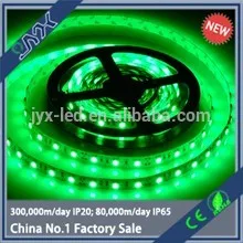 5050 60led /m single color led wall washer strip prices 4.8w/m DC12V IP20 single pcb single hydroponics led strip light