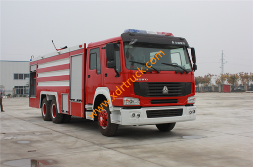16TON Howo espuma Euro4 veículo de combate a incêndios