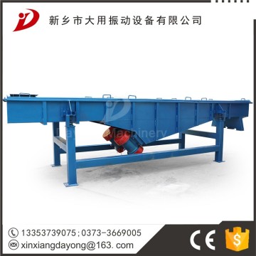 Linear vibrating screen sieve for glass recycling
