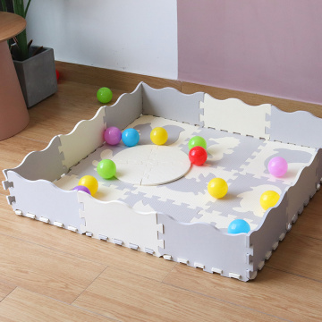 Cartoon Animal EVA Floor Play Mat Neutral Color For Baby