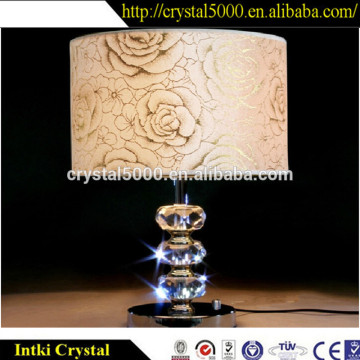 China manufacture crystal table lamp for home decoration