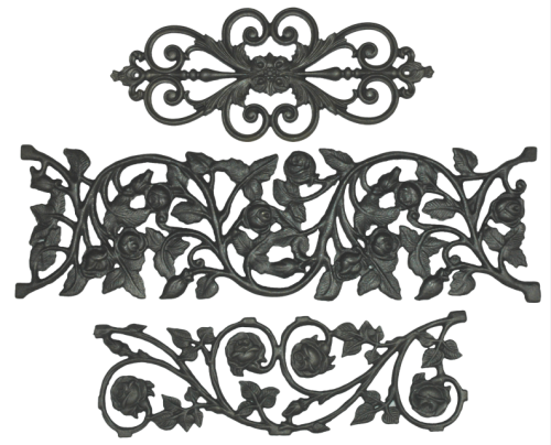 Ornamental metal wrought iron