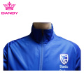 New fashion school blue training tracksuit