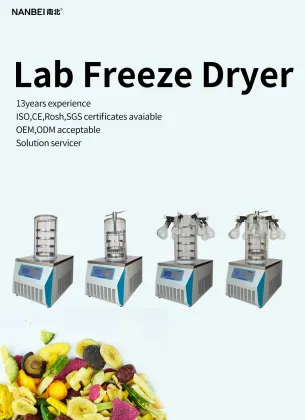 NANBEI Small Lab Vacuum Freeze Dryer & Lyophilizer
