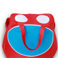 Piggy bean bag kids chair with handle