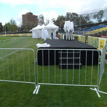 Galvanized Temporary Crowd Control Barrier