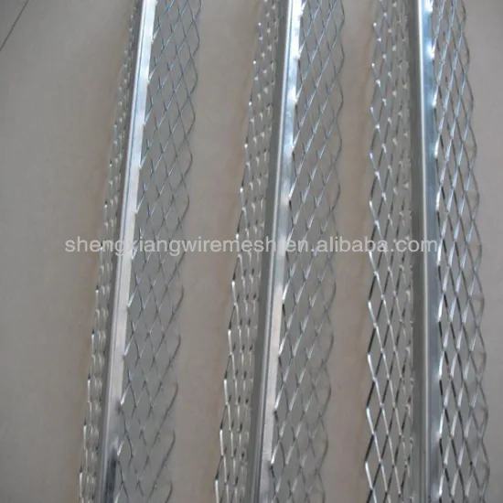 Hot dipped galvanized expanded corner bead