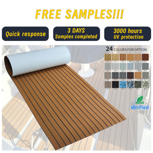 EVA Foam Boat Decking Faux Teak Marine Carpet Boat Flooring