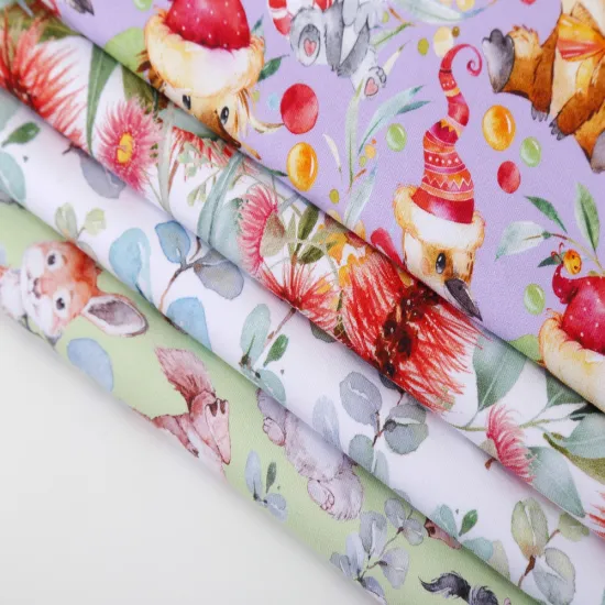 Wholesale Fast Shipping Custom Printing Cotton French Terry Hoodie Fabric (280gsm-290gsm)