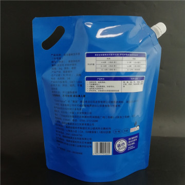stand up Spout Pouch with Handle Packaging