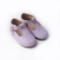 Classic Leather T bar Ceremony Baby Shoes