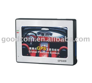 Free map of 4.3" touch screen car GPS navigation